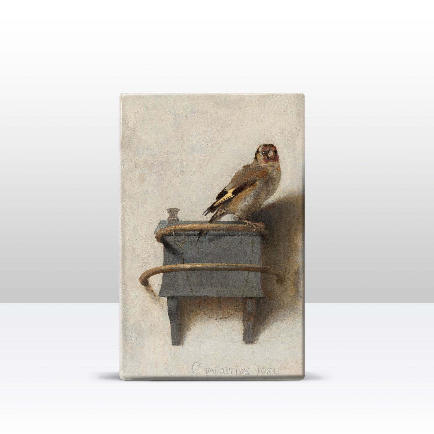 Laque print - Goldfinch - CarelFabritius - 19.5 x 30 cm - LP076