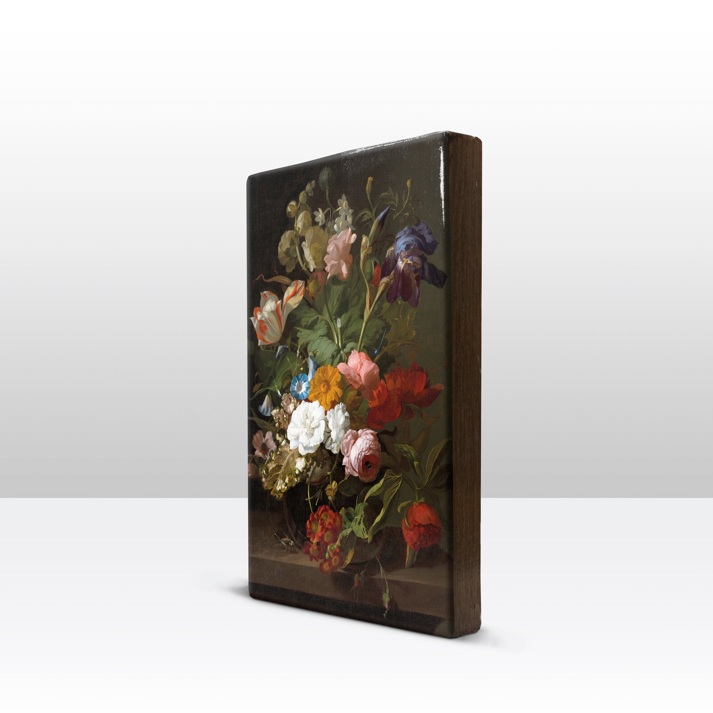Laque print - Vase with flowers - Rachel Ruysch - 19.5 x 30 cm - LP078