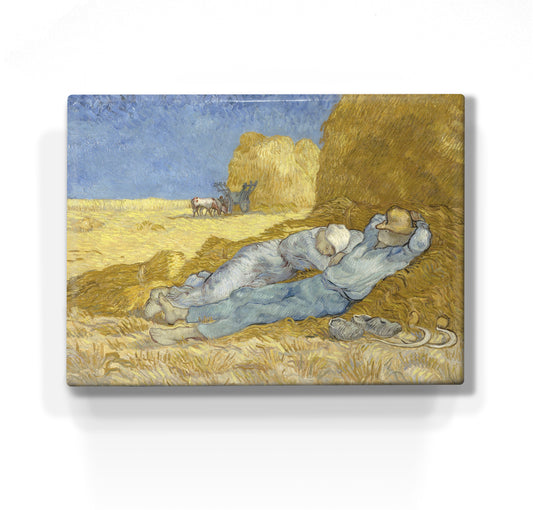 Laque print - Siesta - Vincent van Gogh - 26 x 19.5 cm - LP165