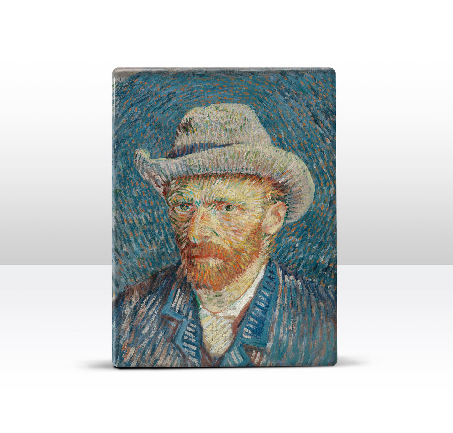Laqueprint - Zelfportret - Vincent van Gogh - 19,5 x 26 cm - LP170