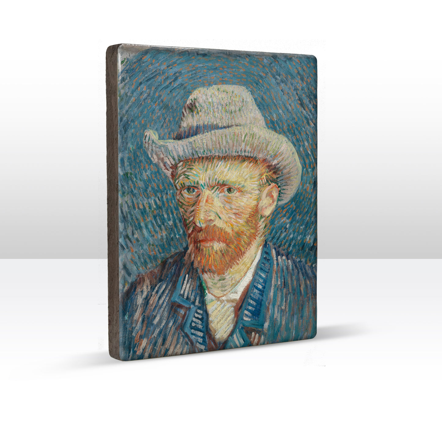 Laqueprint - Zelfportret - Vincent van Gogh - 19,5 x 26 cm - LP170