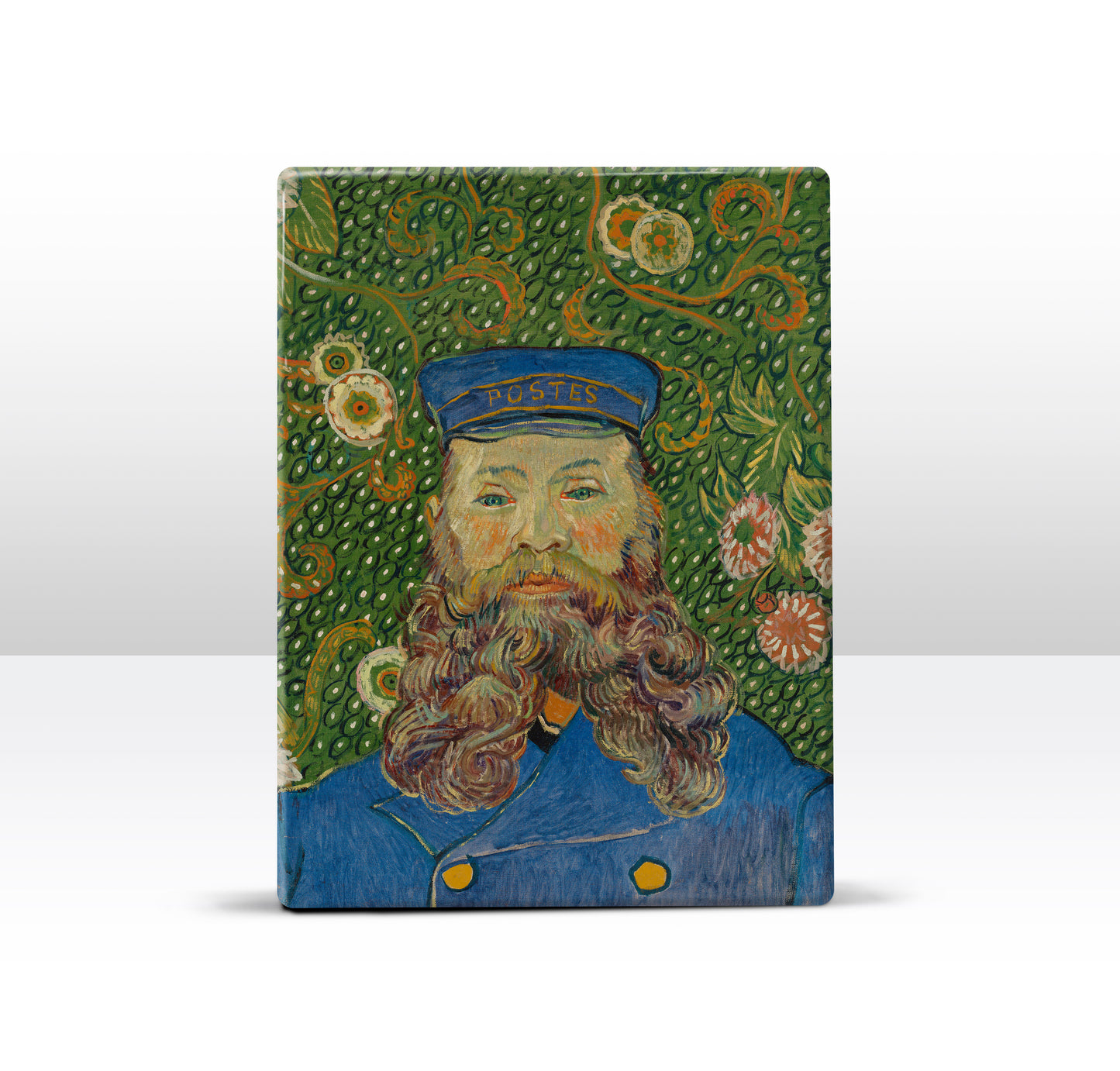 Laqueprint - Portret van Joseph Roulin - Vincent van Gogh - 19,5 x 26 cm - LP172