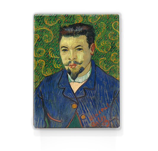 Laque print - Portrait of Doctor Félix Rey - Vincent van Gogh - 19.5 x 26 cm - LP173