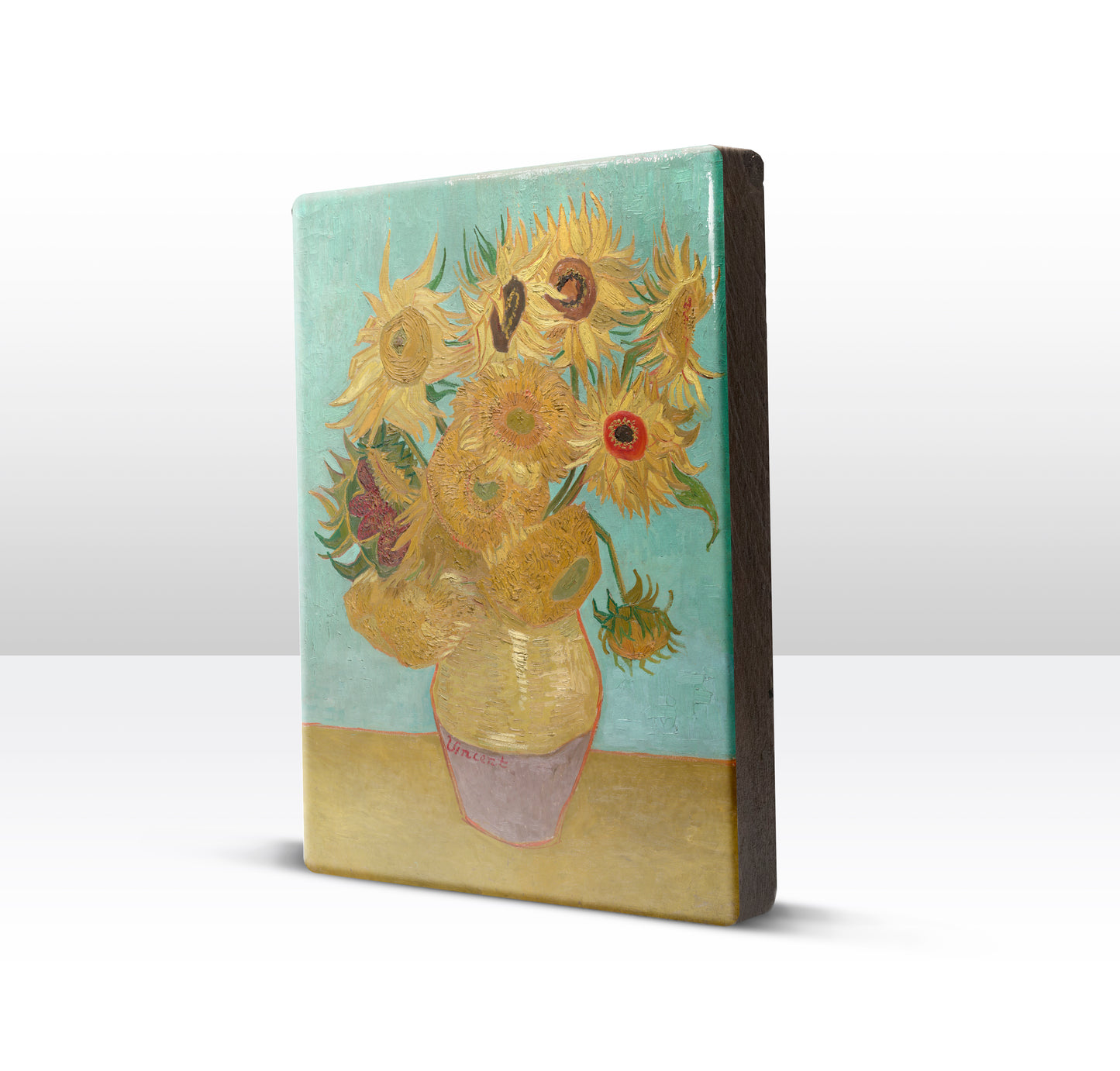 Laque print - Sunflowers 2 - Vincent van Gogh - 19.5 x 26 cm - LP178