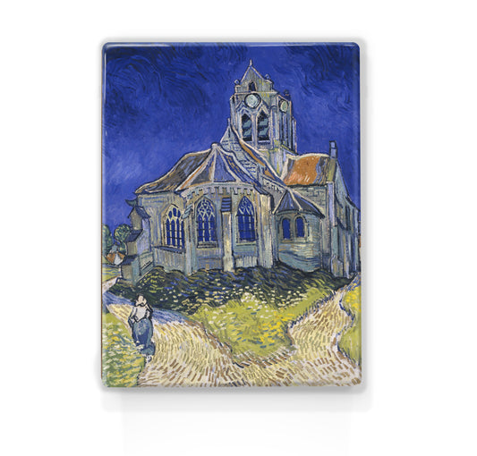 Laque print - The church in Auvers-sur-Oise - Vincent van Gogh - 19.5 x 26 cm - LP180