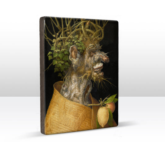 Laque print - winter - Giuseppe Arcimboldo - 19.5 x 26 cm - LP188