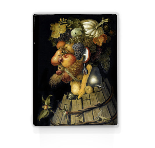 Laque print - Autumn - Giuseppe Arcimboldo - 19.5 x 26 cm - LP190