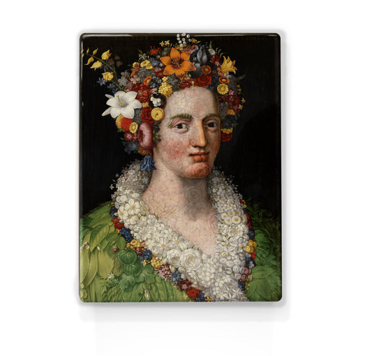 Laque print - Flora - Giuseppe Arcimboldo - 19.5 x 26 cm - LP191