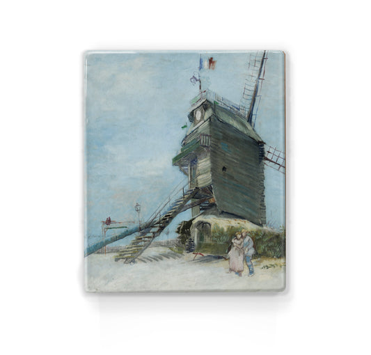 Laque print - The Mill of la Galette - Vincent van Gogh - 19.5 x 24 cm - LP205