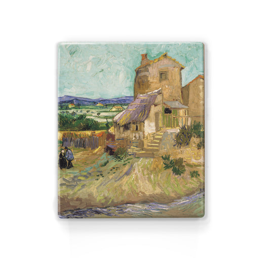 Laque print - The old mill - Vincent van Gogh - 19.5 x 24 cm - LP206