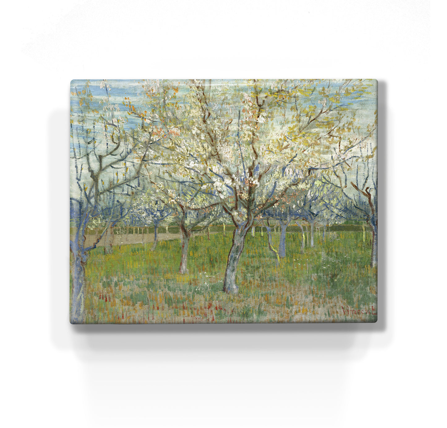 Laque print - The pink orchard - Vincent van Gogh - 24x 19.5 cm - LP211