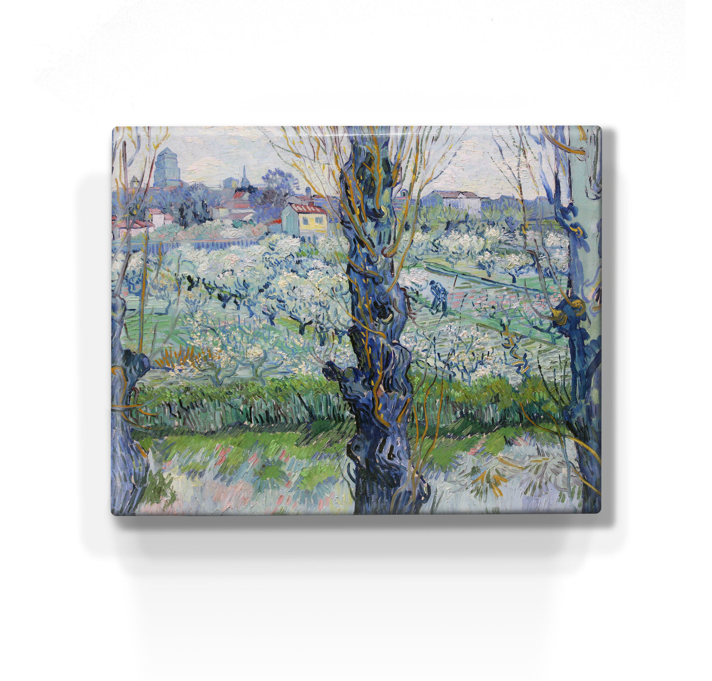 Laqueprint - Zicht op Arles - Vincent van Gogh - 24x 19,5 cm - LP214