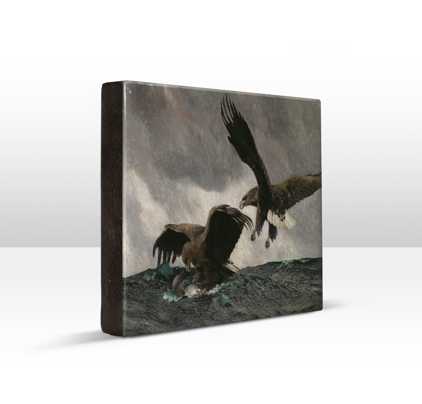 Lackdruck – Seeadler – Bruno Liljefors – 26 x 19,5 cm – LP254