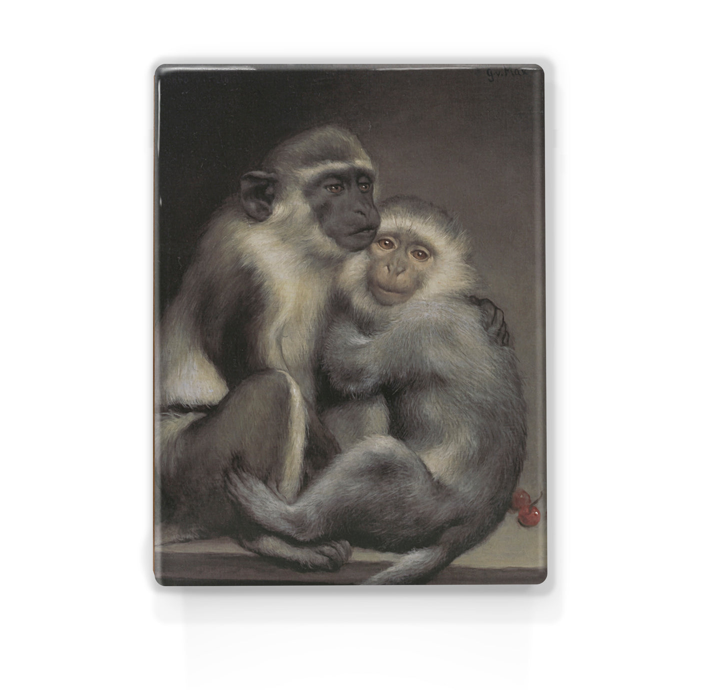 Laque print - Abelard and Heloise - Gabriel von Max - 19.5 x 26 cm - LP264