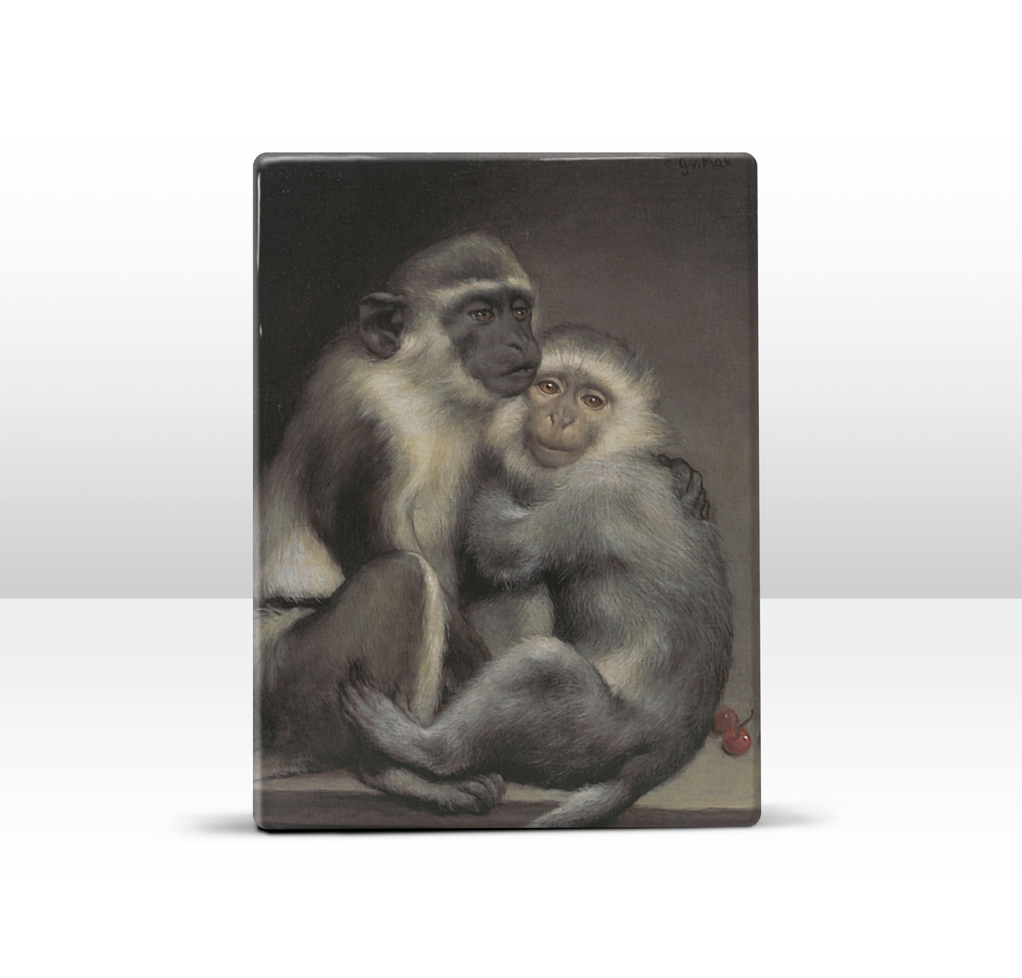 Laque print - Abelard and Heloise - Gabriel von Max - 19.5 x 26 cm - LP264