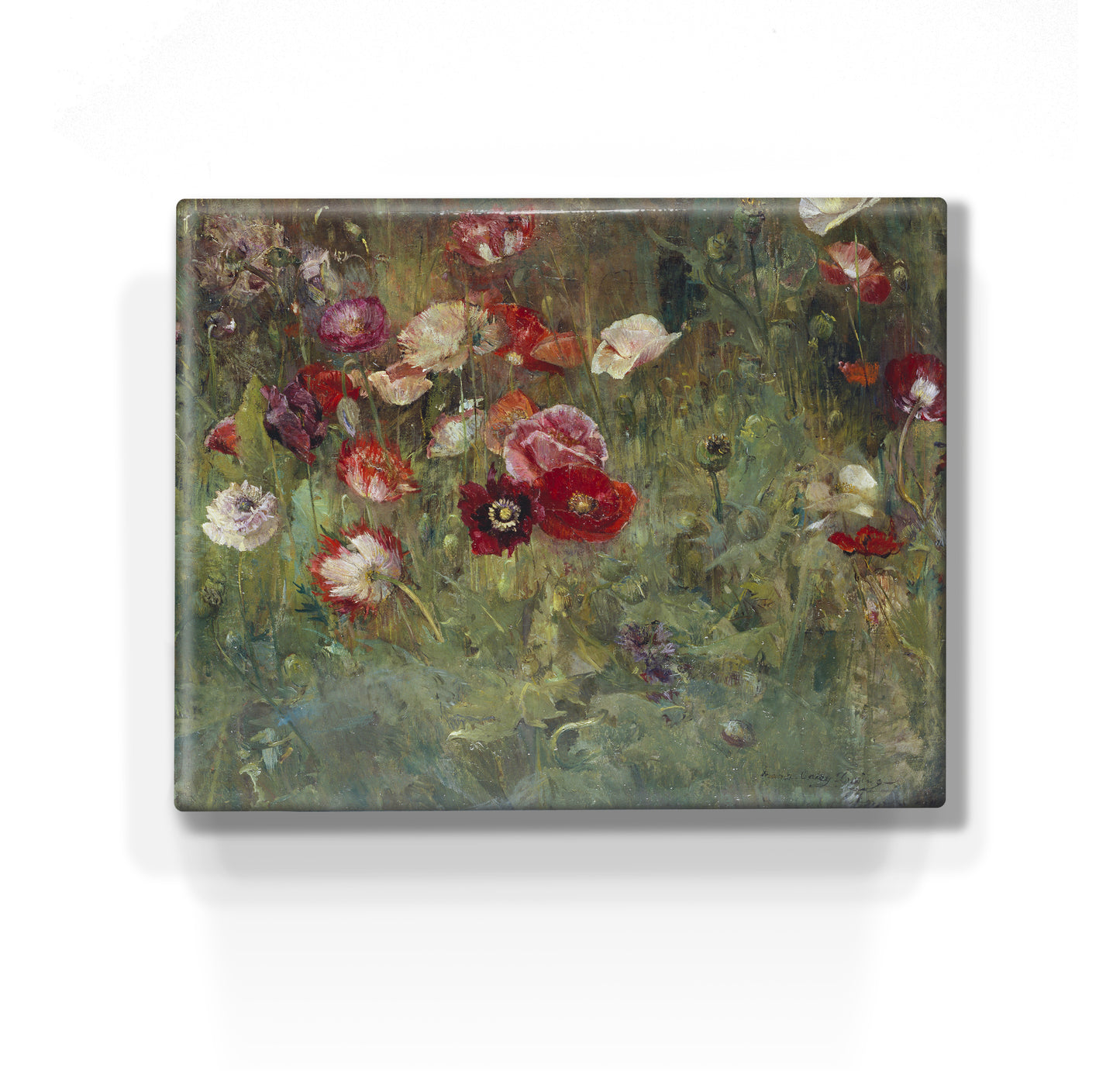 Laque print - Poppies - Maria Oakey Dewing - 24 x 19.5 cm - LP271
