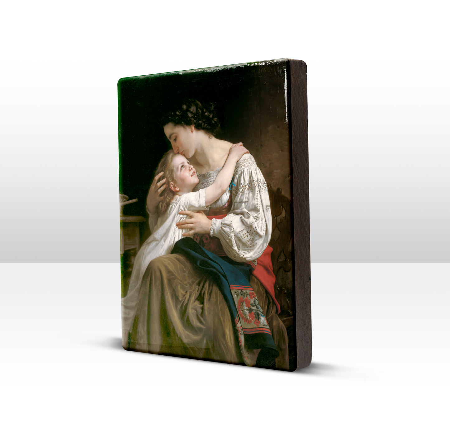 Laqueprint - Het opstaan - William Adolphe Bouguereau - 19,5 x 26 cm - LP293