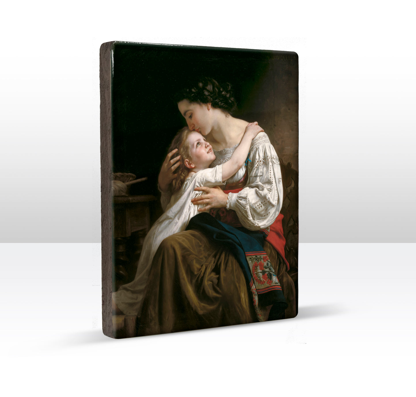 Laque print - The Rising - William Adolphe Bouguereau - 19.5 x 26 cm - LP293