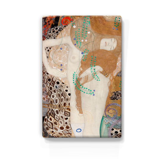 Laqueprint - Vrienden ( Waterslang) Detail - Gustav Klimt - 19,5 x 30 cm - LP302