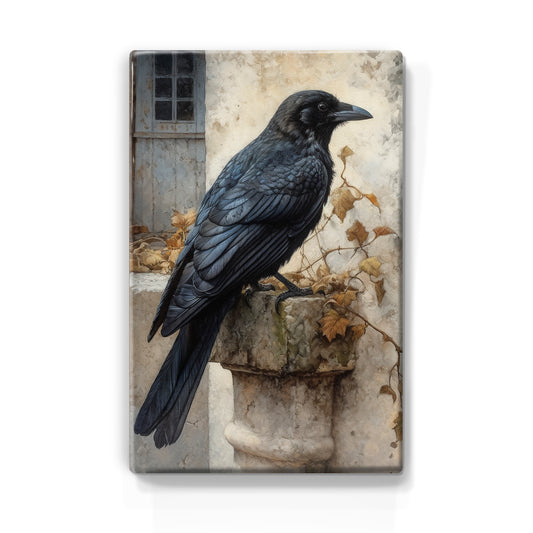 Black Crow 2 - Laque print - 19.5 x 30 cm - LP349