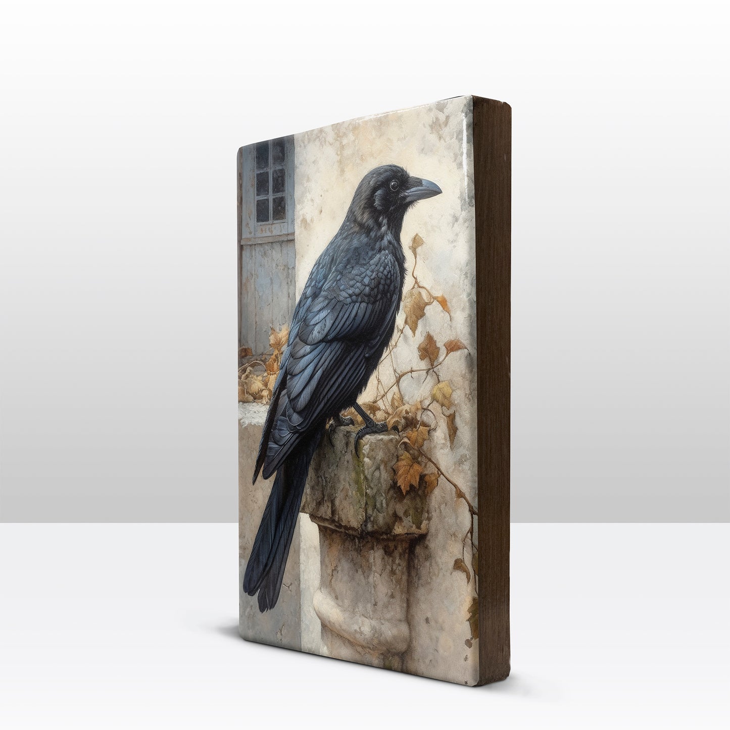 Black Crow 2 - Laque print - 19.5 x 30 cm - LP349