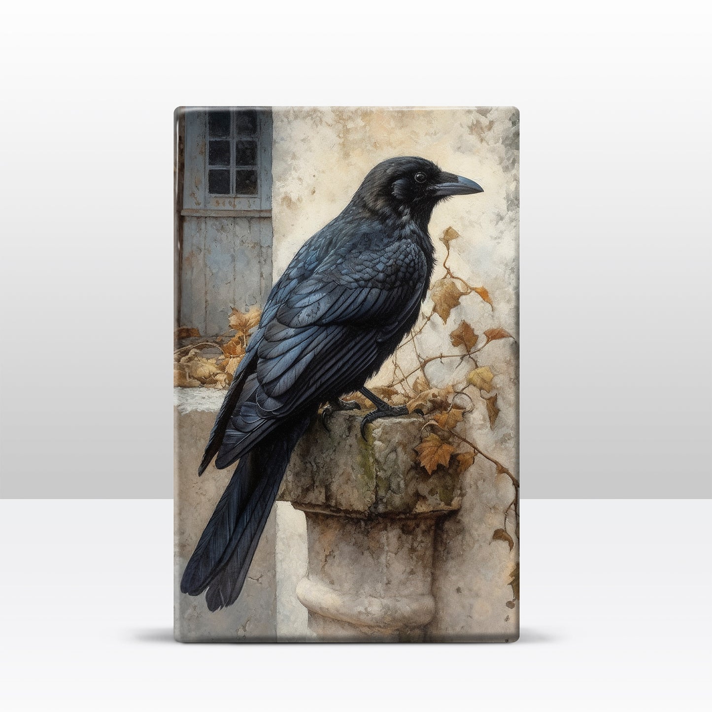 Black Crow 2 - Laque print - 19.5 x 30 cm - LP349