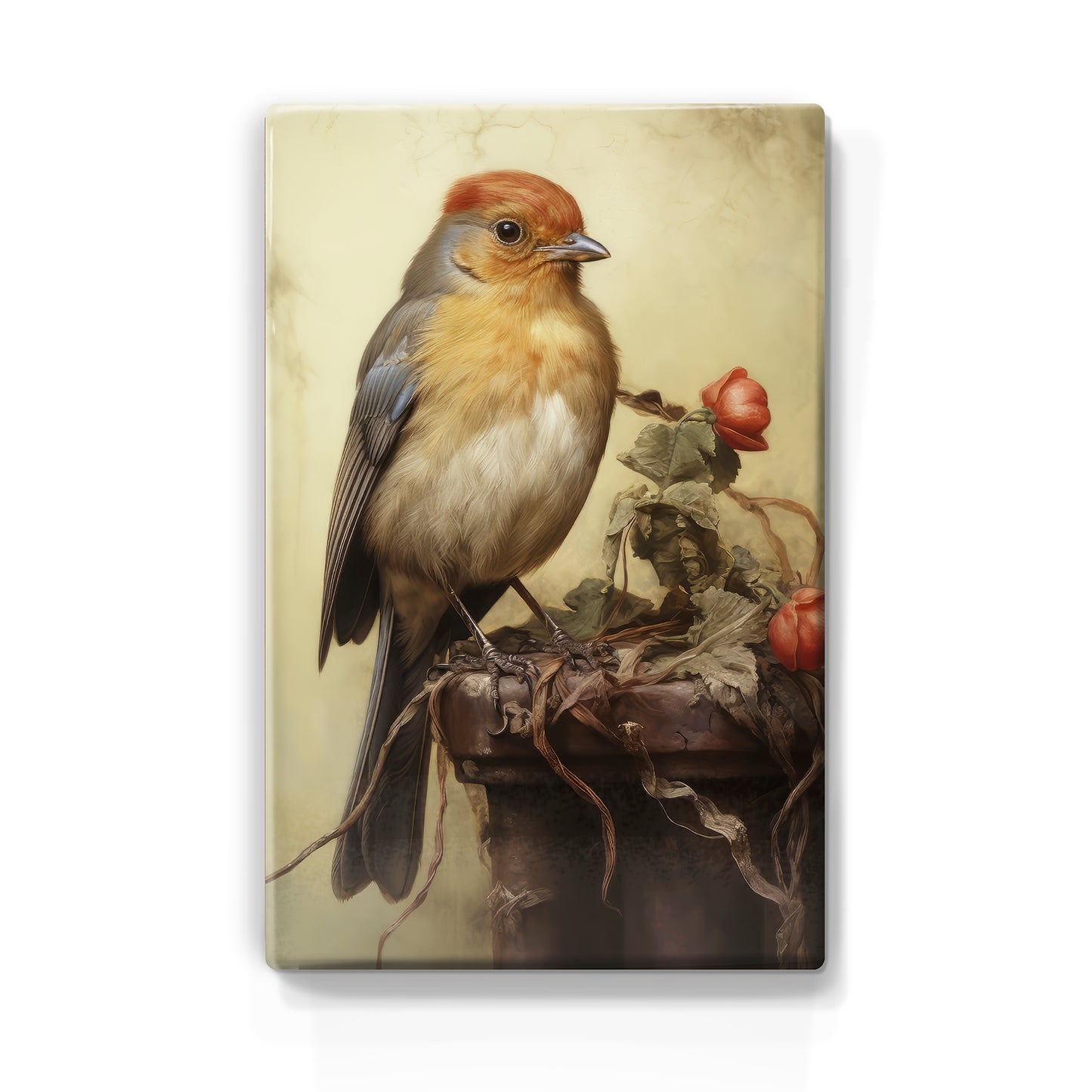 Robin - Laque print - 19.5 x 30 cm - LP410