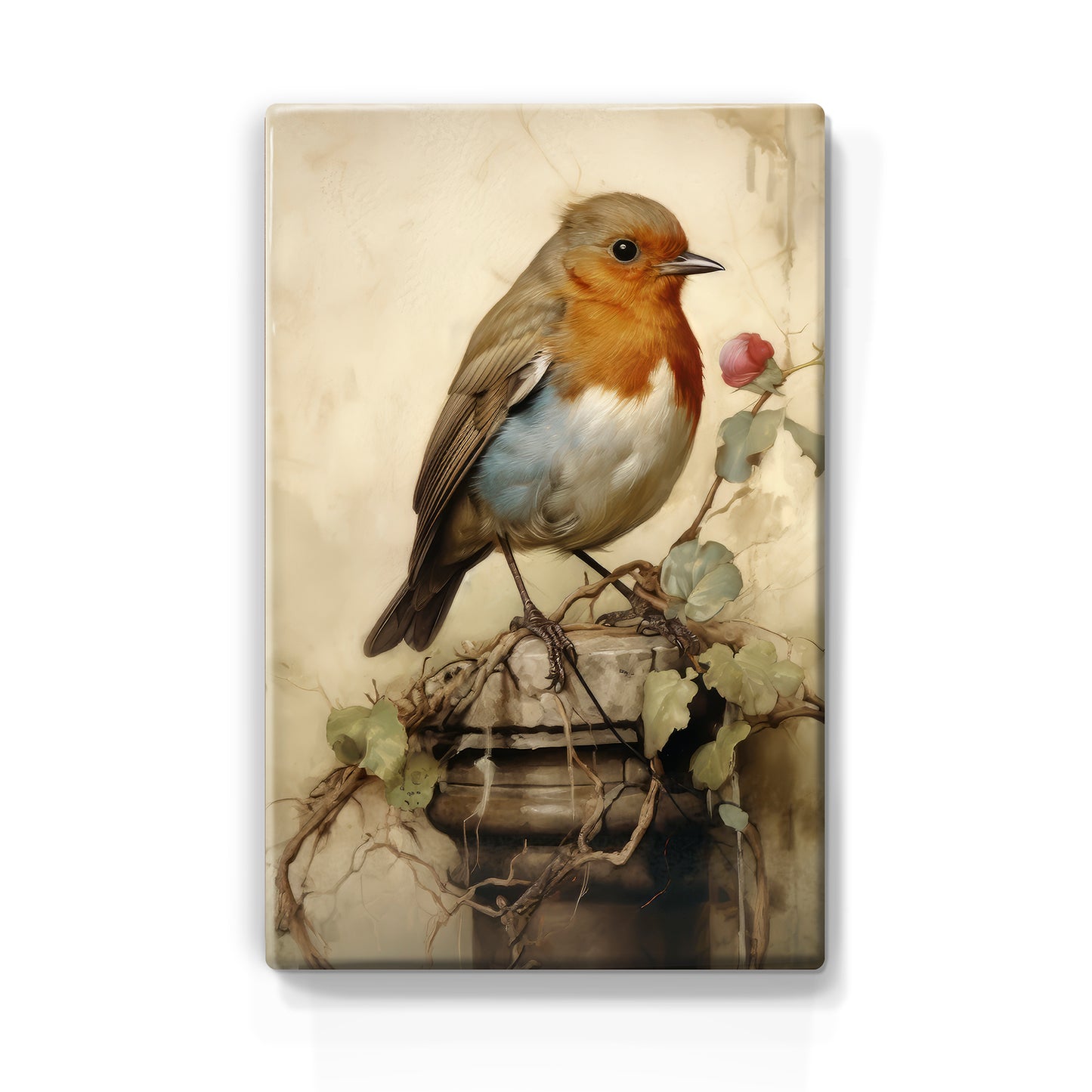 Robin - Laque print - 19.5 x 30 cm - LP412