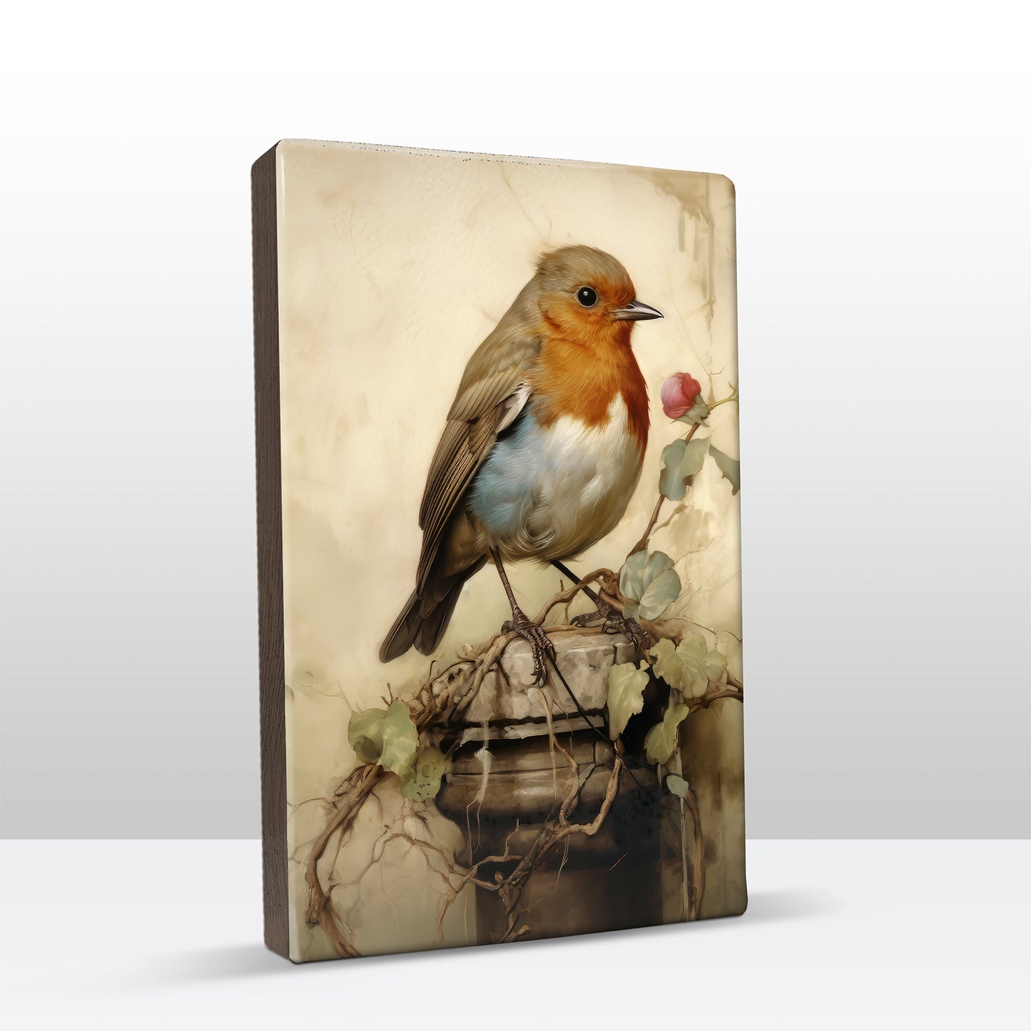 Robin - Laque print - 19.5 x 30 cm - LP412