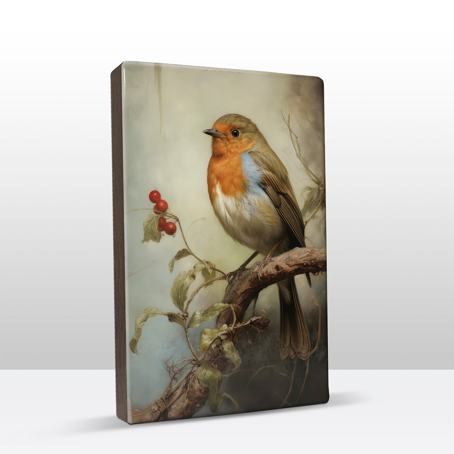 Robin - Laque print - 19.5 x 30 cm - LP418