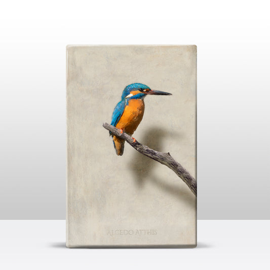 Ijsvogel - Mini Laqueprint - 9,6 x 14,6 cm - LPS432